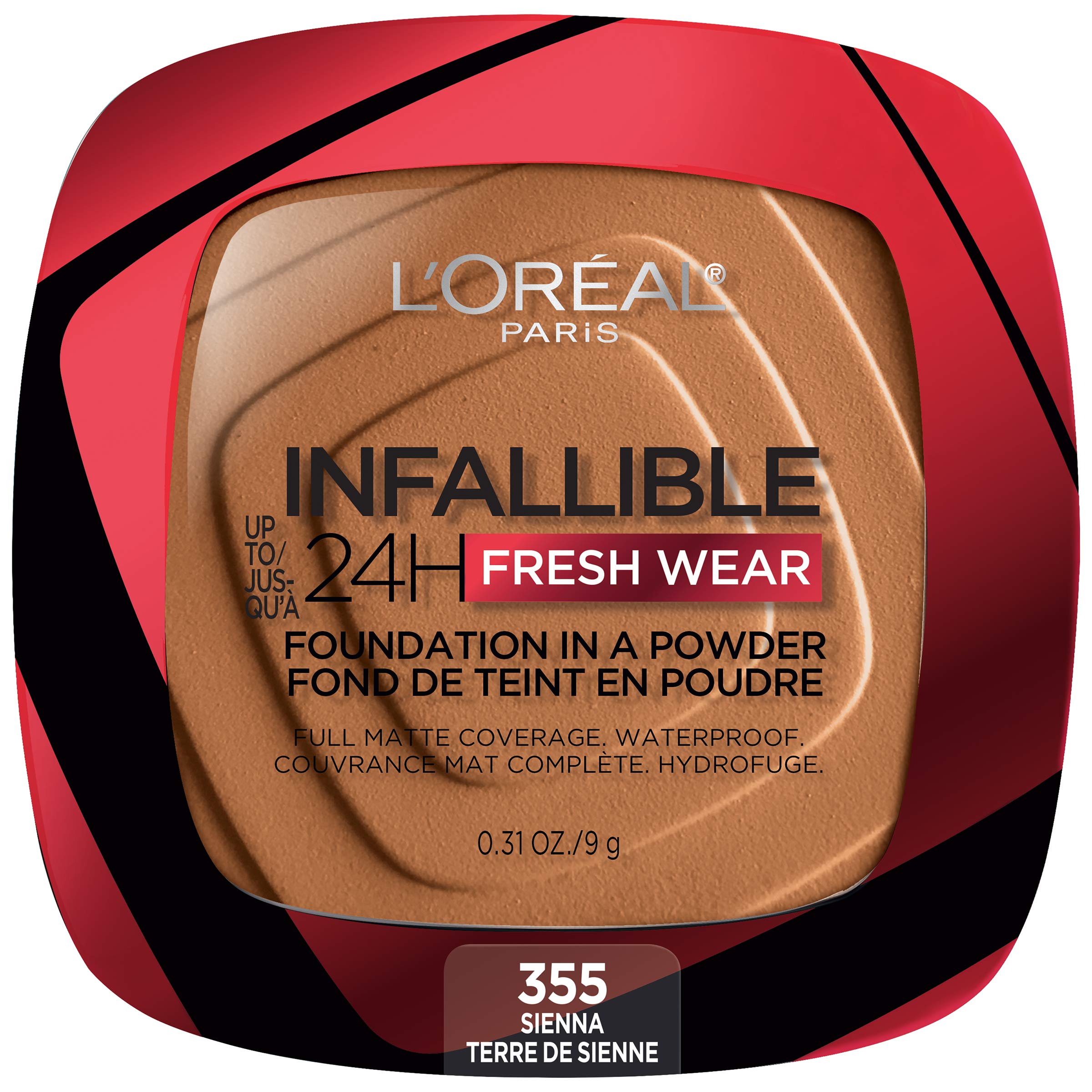 L'Oréal Paris Infallible Fresh Wear en polvo: base en polvo con acabado mate duradero.