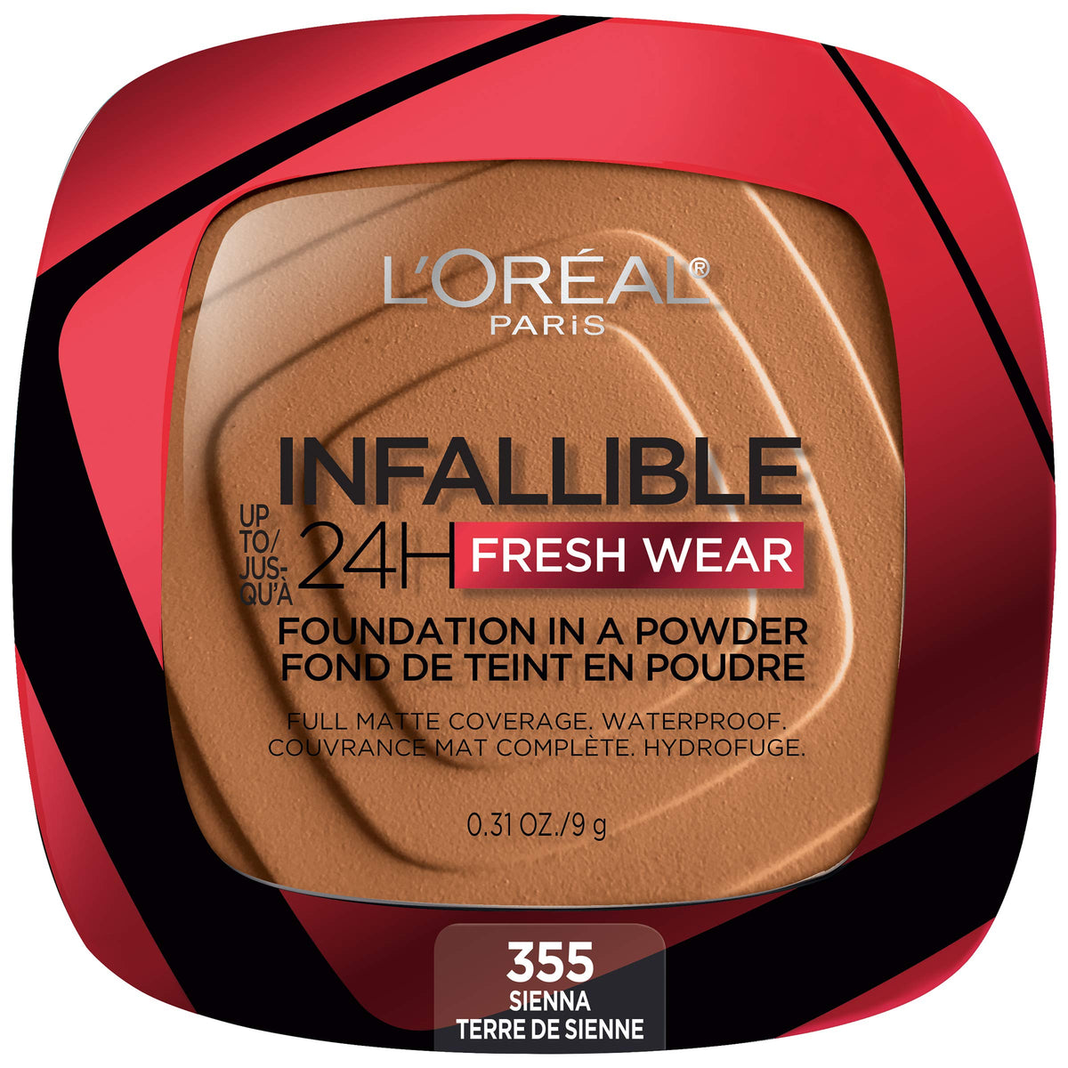 L'Oréal Paris Infallible Fresh Wear en polvo: base en polvo con acabado mate duradero.