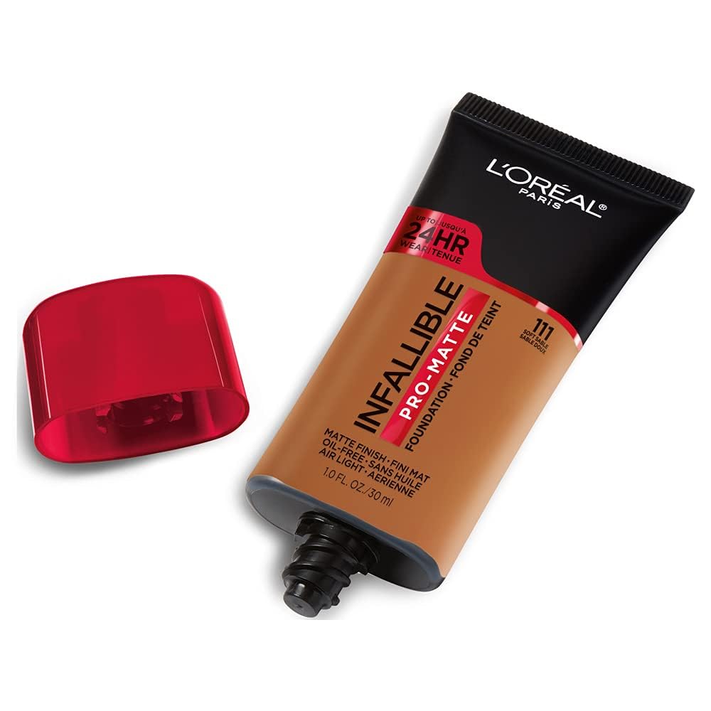 L'Oreal Paris Infallible Pro-Matte: acabado demi-matte que no se ve plano durante el día.