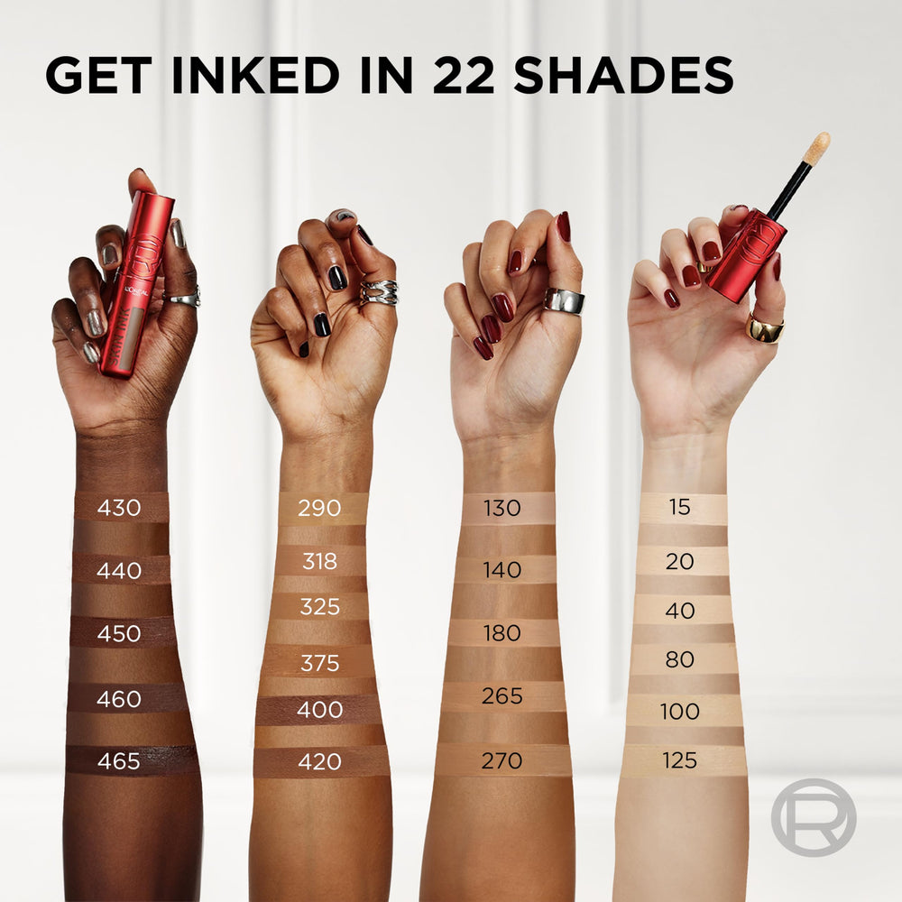 L'Oréal Paris Infallible Skin Ink: cobertura media para un look equilibrado.