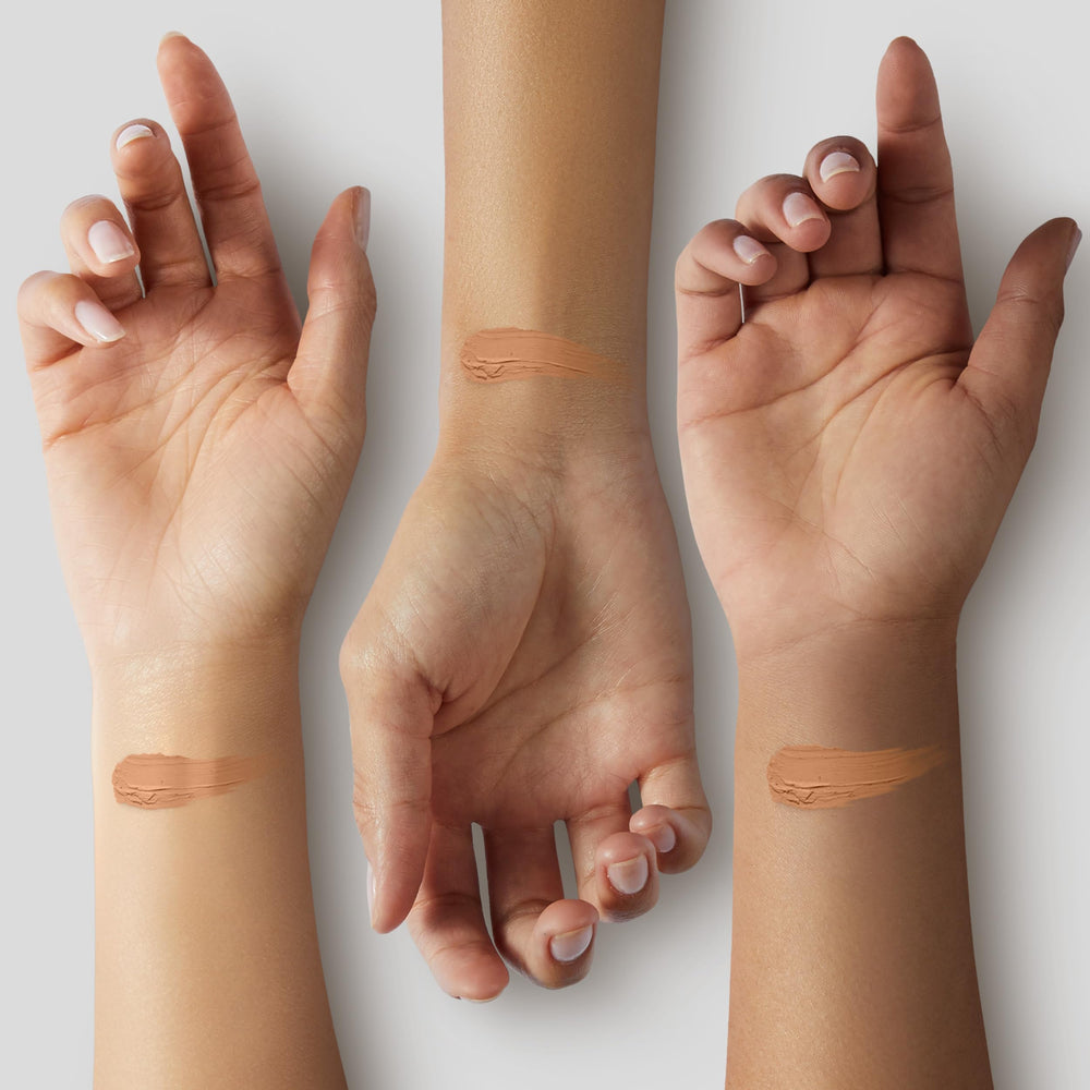 L’Oréal Paris Infallible Total Cover, acabado natural en la piel, lista para el día.