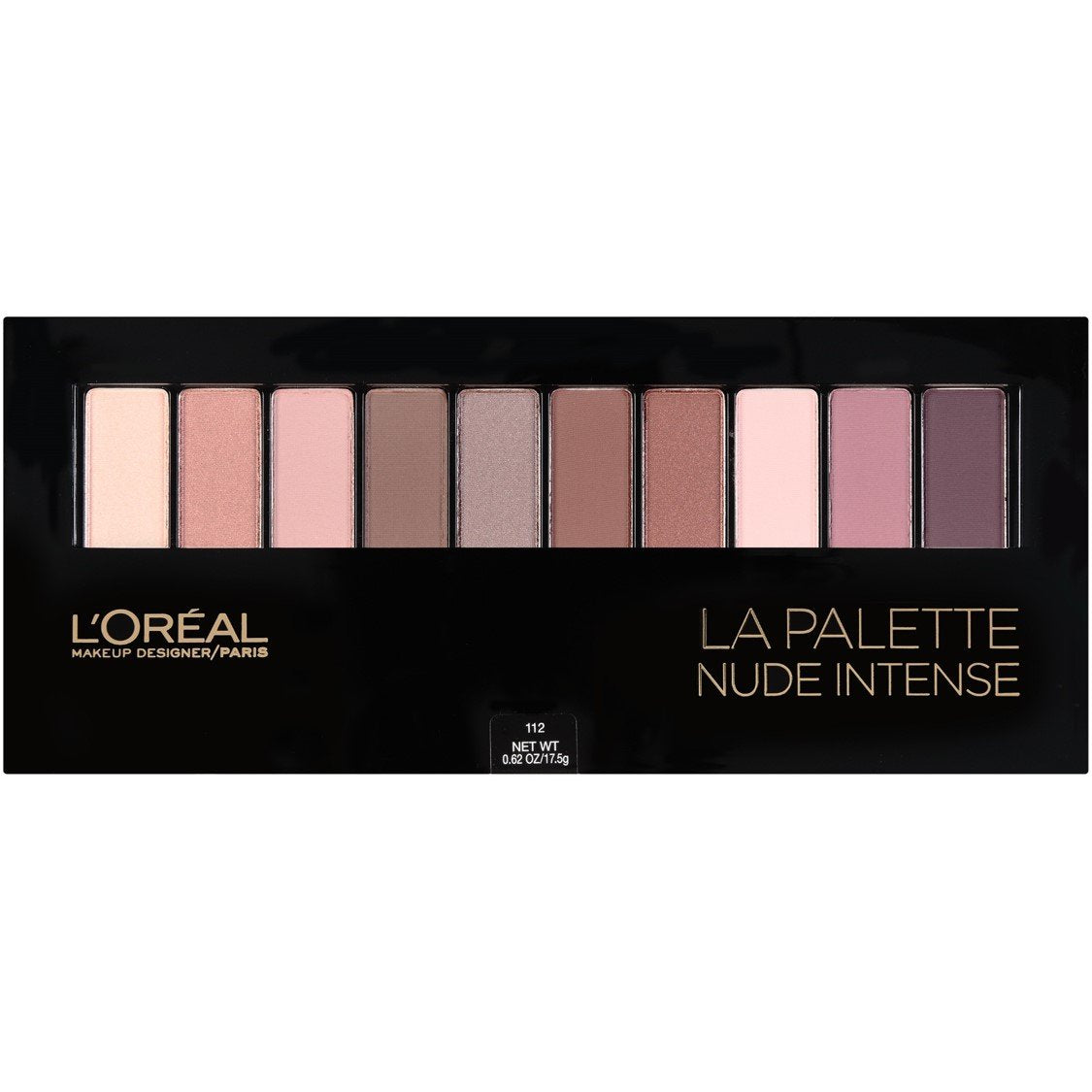L’Oréal Paris La Palette Nude con sombras claras para un aspecto diario suave y luminoso.
