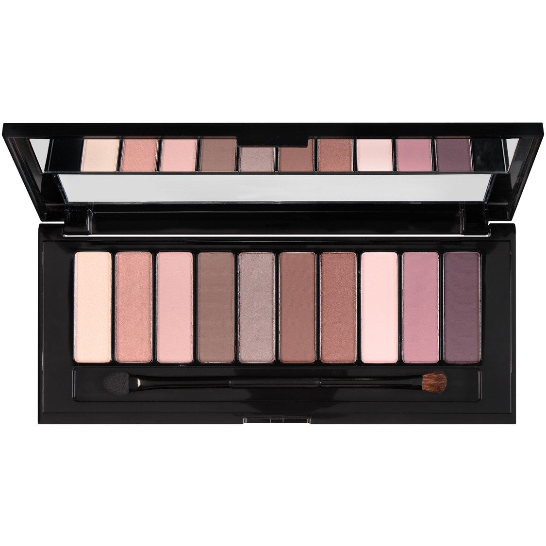 L’Oréal Paris La Palette Nude sombras medias para transiciones suaves y definición precisa.