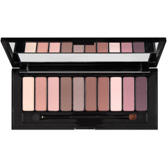L’Oréal Paris La Palette Nude sombras medias para transiciones suaves y definición precisa.