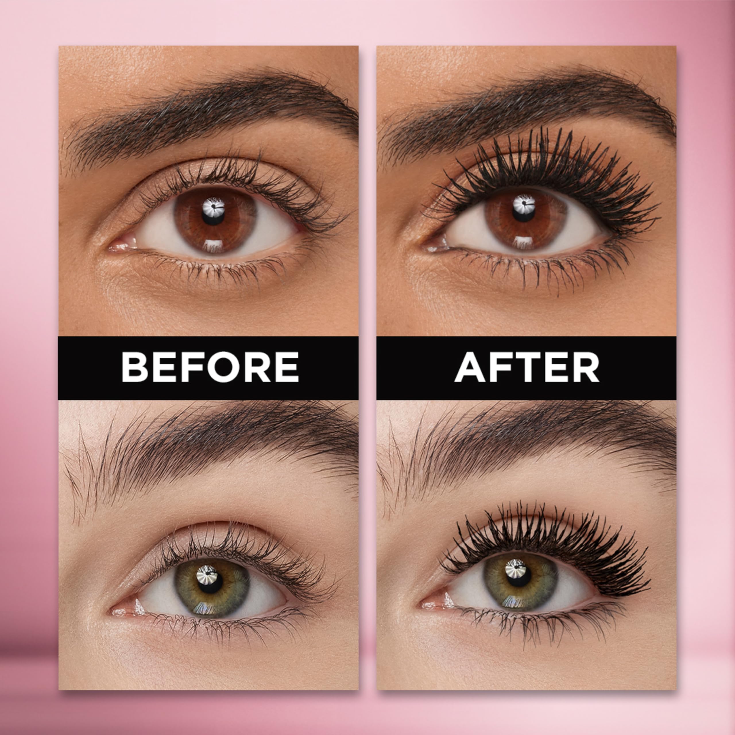L'Oreal Paris Lash Paradise longitud intensa para pestañas alargadas.