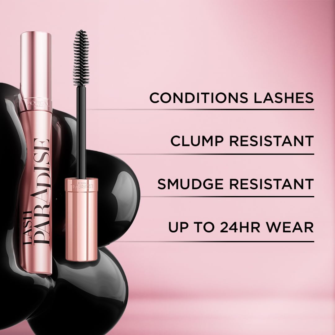 L'Oréal Paris Lash Paradise: volumen denso que define cada pestaña.