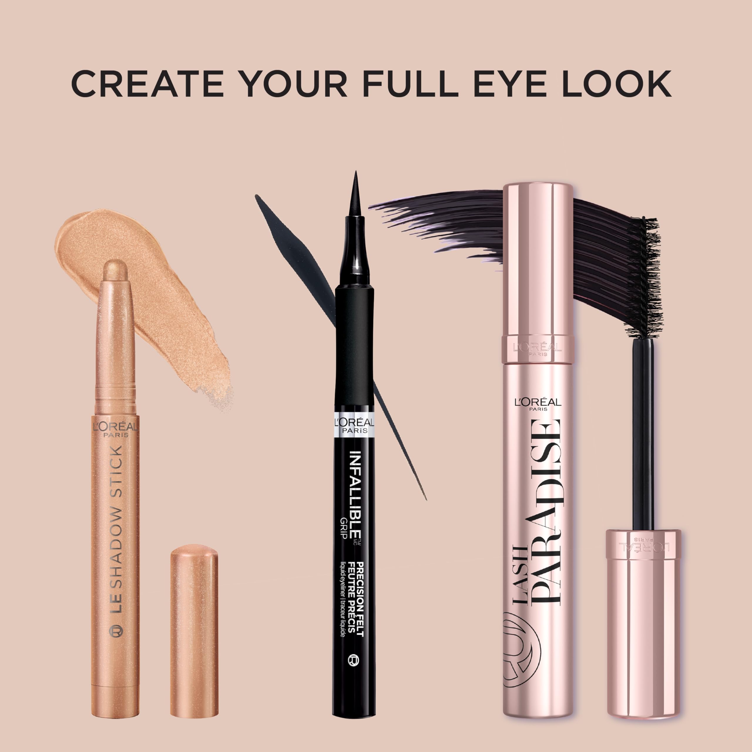 L'Oréal Paris conjunto de 8 tonos para looks versátiles