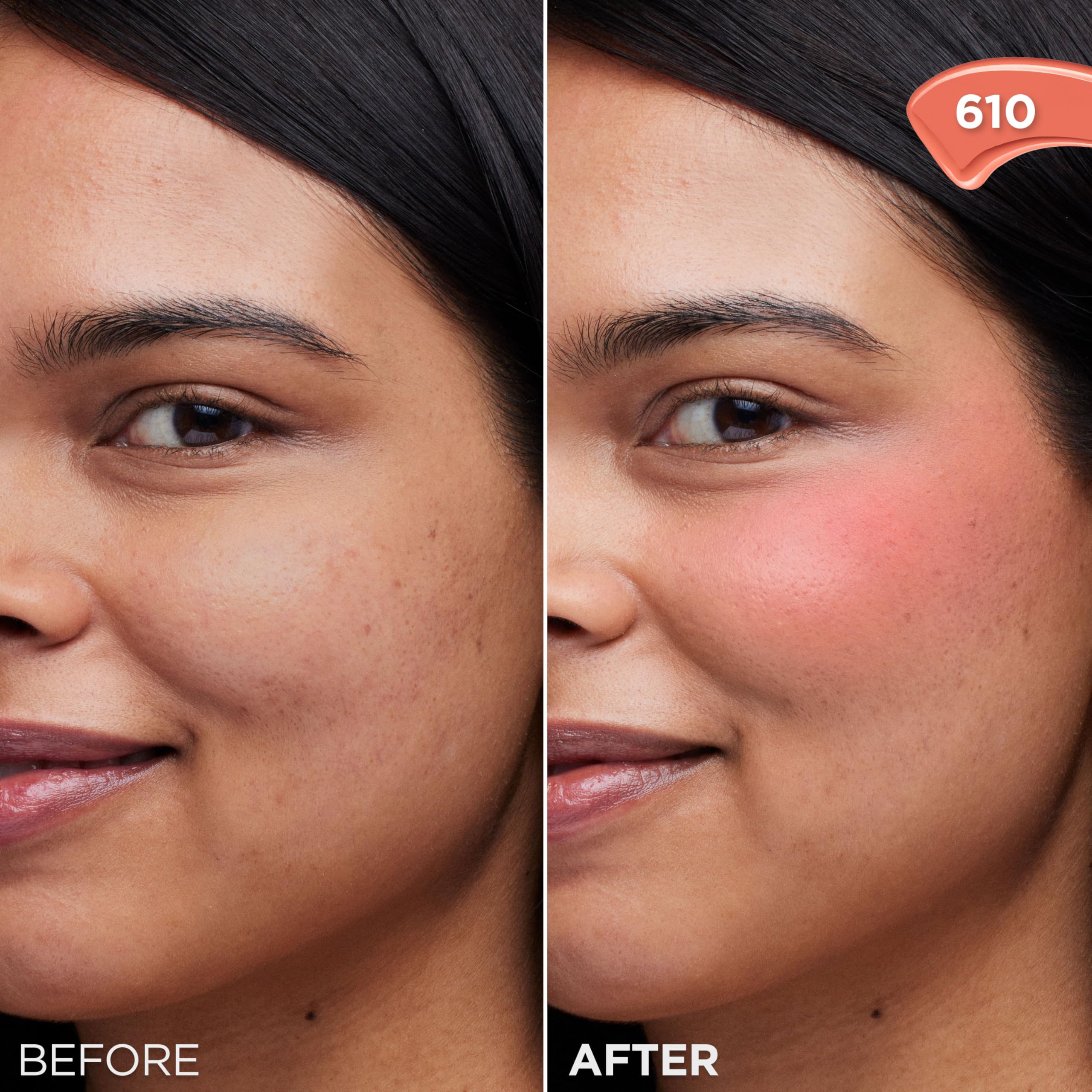 L'Oreal Paris Lumi Le Liquid Blush frambuesa universal, tono versátil para todo tipo de piel