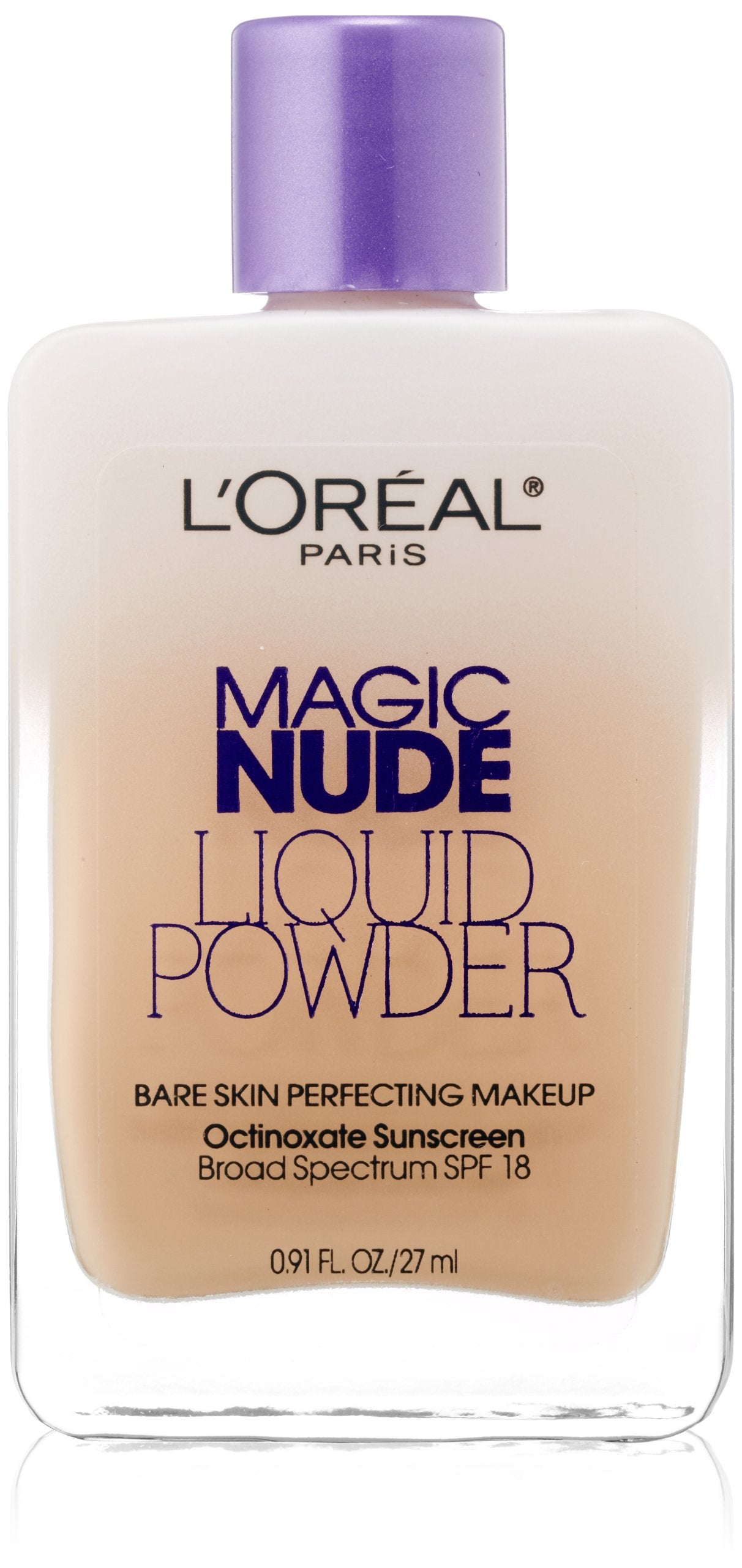 L’Oréal Paris Magic Nude transforma la textura al aplicar, dejando acabado polvo suave y ligero.