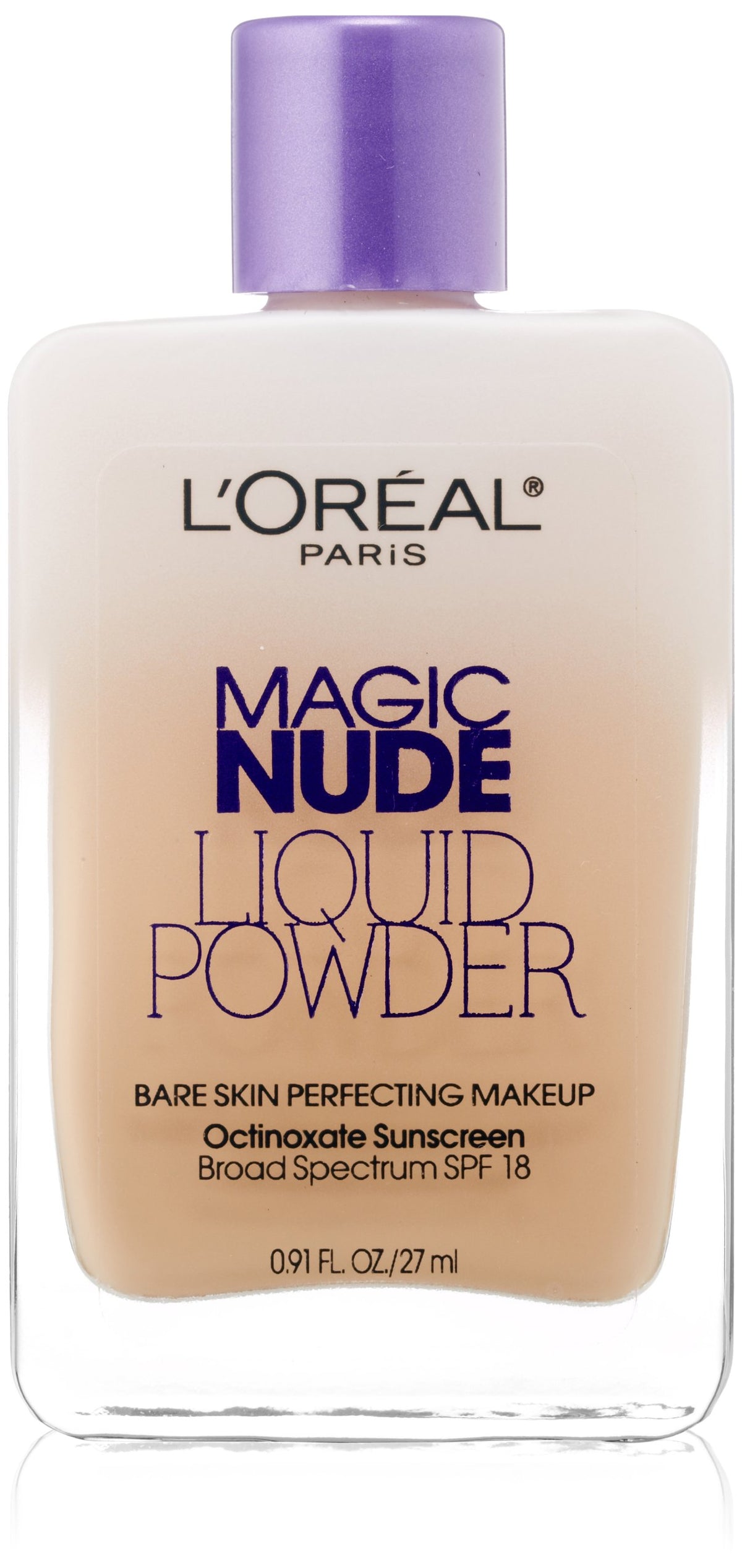 L’Oréal Paris Magic Nude transforma la textura al aplicar, dejando acabado polvo suave y ligero.