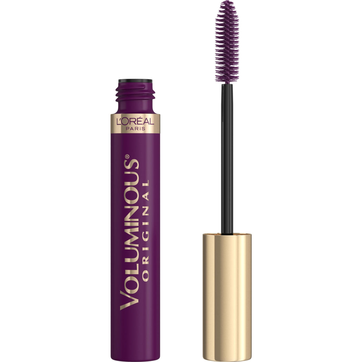 L’Oréal Paris Máscara Voluminous Original, empaque violeta, definición audaz para la mirada