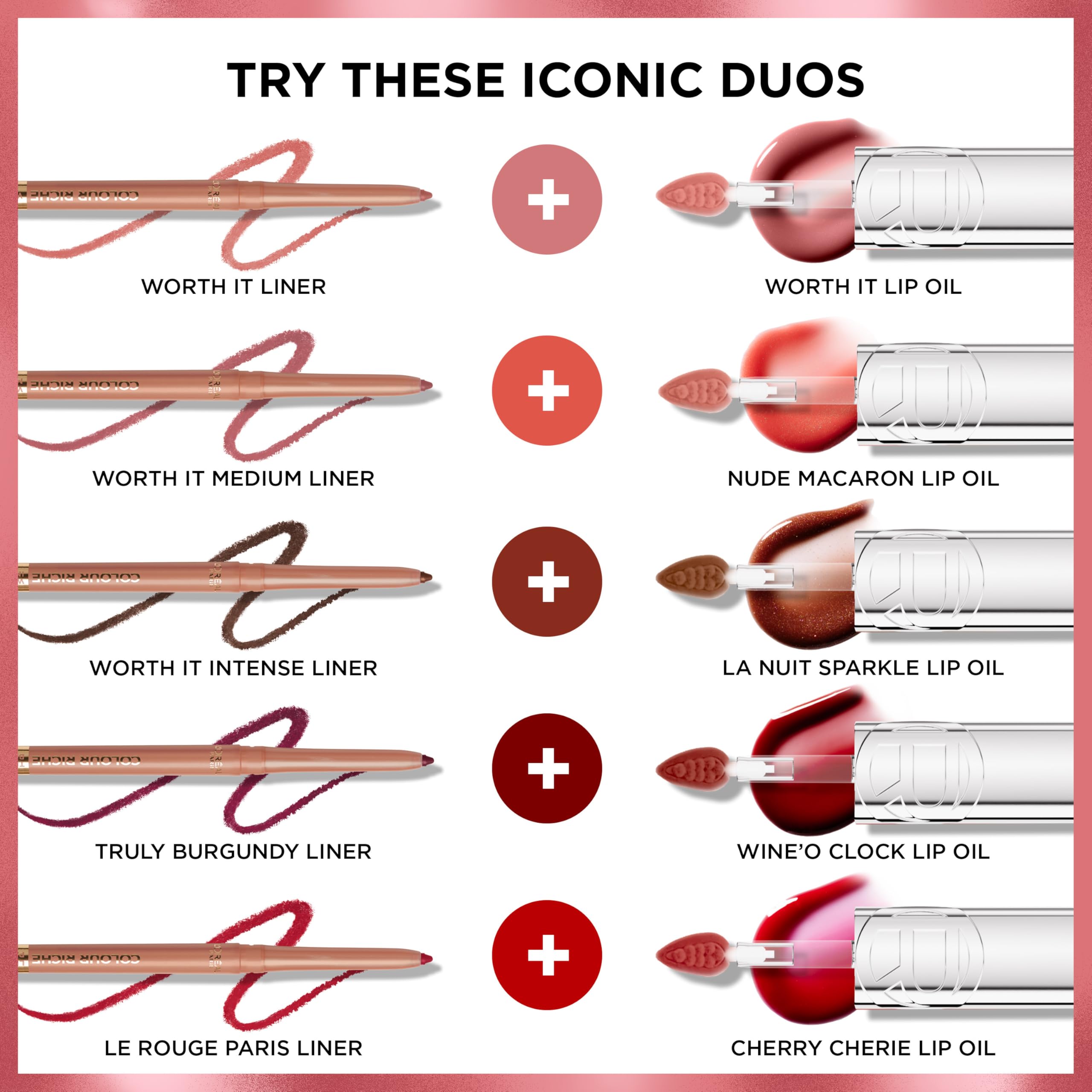 Textura no pegajosa de L’Oréal Paris Plump Ambition Lip Oil para uso diario.