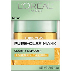L’Oréal Paris Arcilla Pura con Yuzu para suavizar la textura y aspereza de la piel.