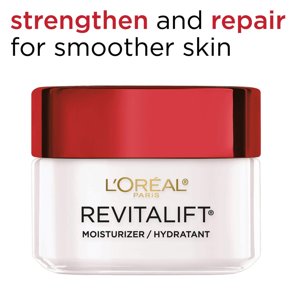 Rostro revitalizado gracias a la fórmula antiarrugas de Revitalift