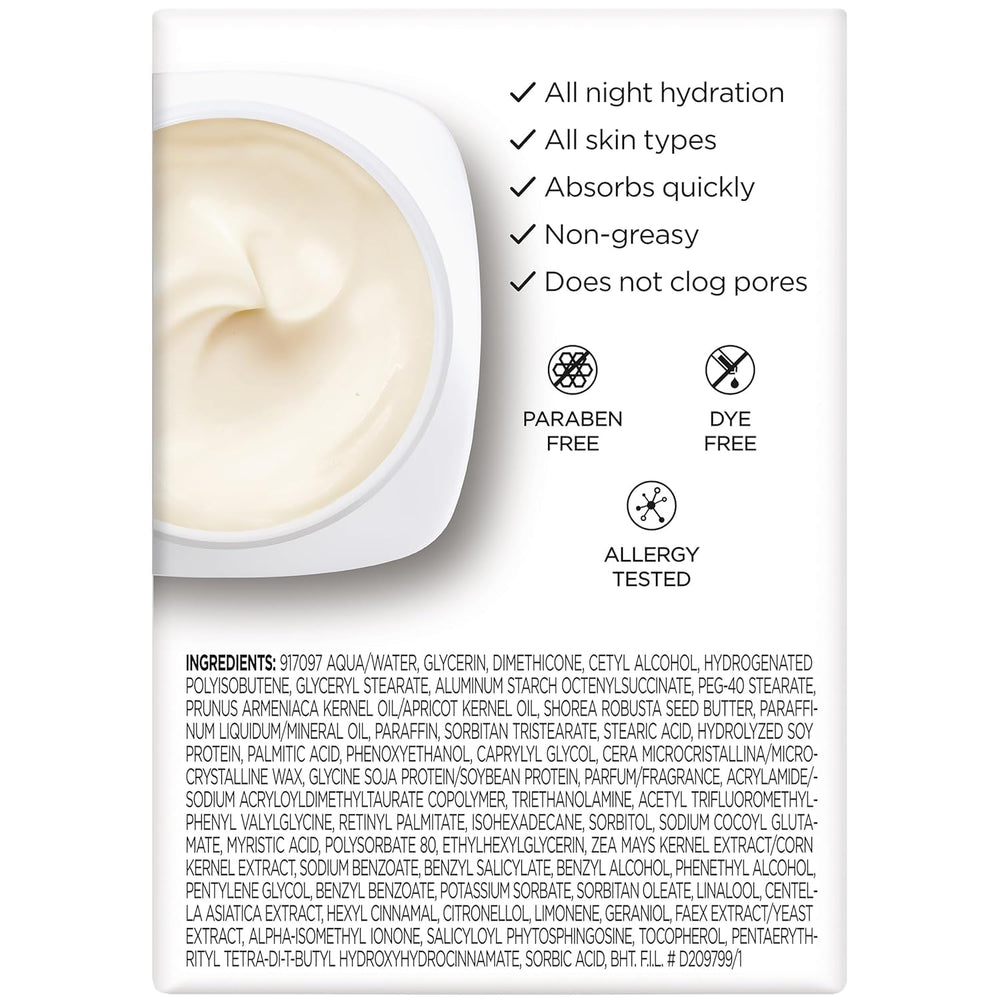 Ingredientes encapsulados pro-retinil A y pro-lastyl para renovación celular.