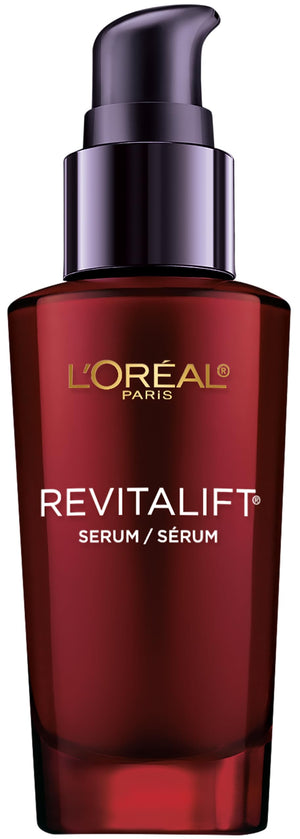 L’Oréal Paris Revitalift Triple Power envase de vidrio y piel más radiante tras uso