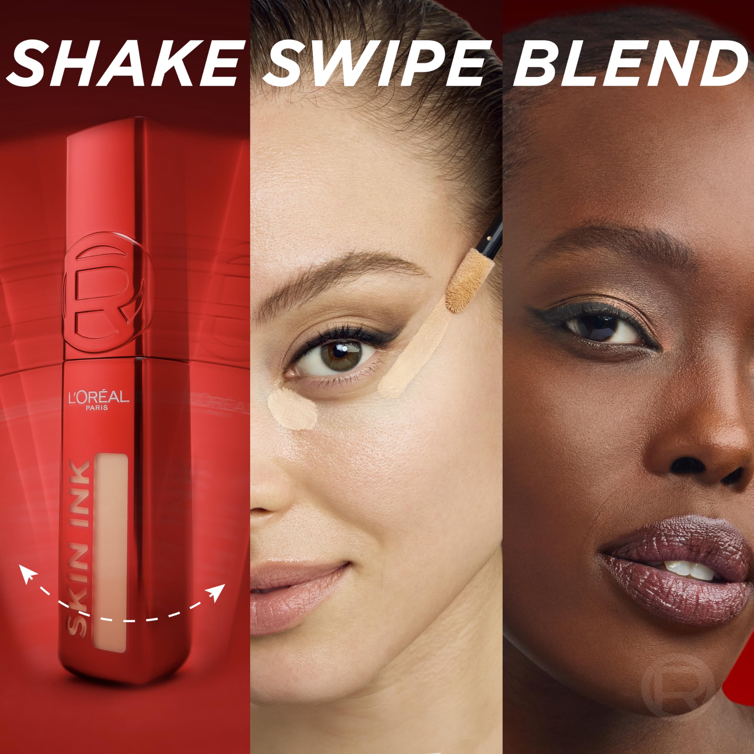 L’Oréal Paris Skin Ink 2 en 1: cobertura ajustada para un rostro más uniforme.