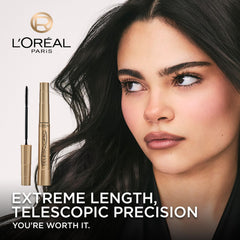 Telescopic Mascara de L'Oreal Paris con alargamiento de hasta 60 por ciento para pestañas más largas.