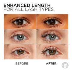 Telescopic Mascara de L'Oreal Paris separación de pestañas sin grumos para un acabado limpio.