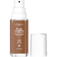 L’Oréal Paris True Match: botella con dispensador para una aplicación suave y precisa.