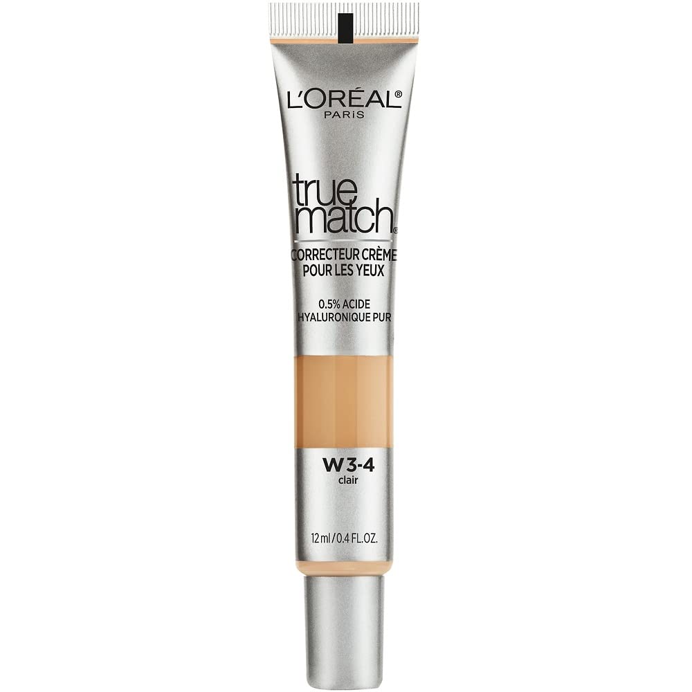 L’Oréal Paris True Match Eye Cream Concealer al aplicar, acabado suave y natural