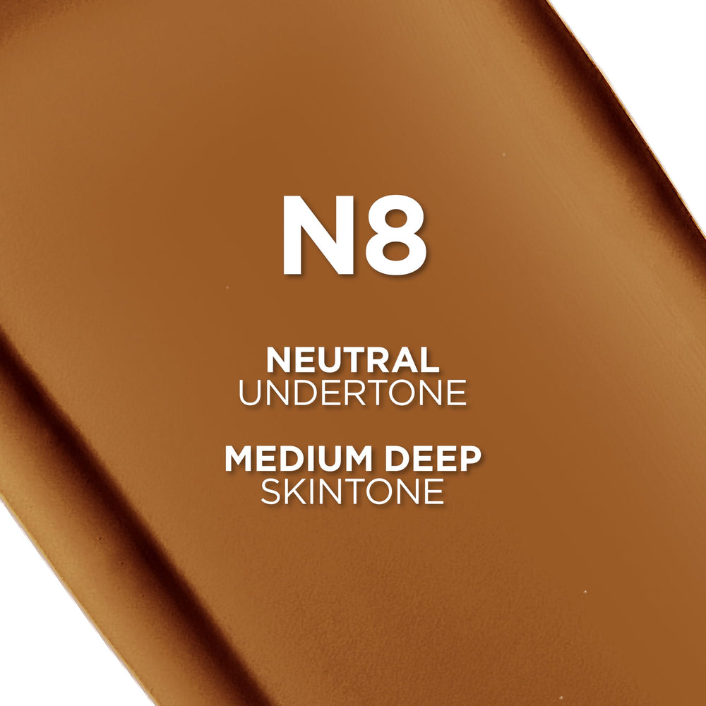 Muestra de tono de L’Oréal Paris True Match para encontrar el ajuste natural entre 47 tonos.