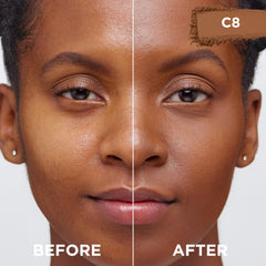 L'Oréal Paris True Match polvo compacto, aplicación en la piel para acabado uniforme