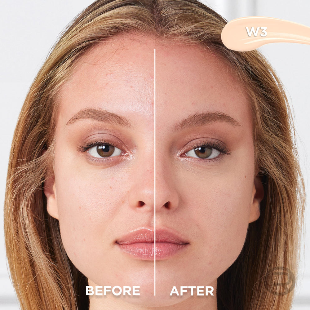 True Match Radiant Serum Concealer de L'Oréal Paris, hidrata 24 h para mirada fresca.