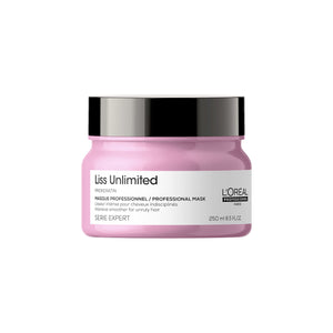 Mascarilla Liss Unlimited antiencrespamiento para cabello encrespado, acción visible