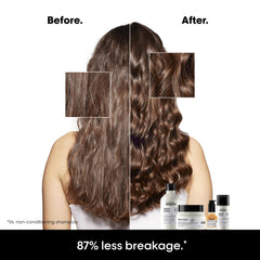 L’Oréal Professionnel Paris Metal Detox protección contra frizz durante 72 horas.