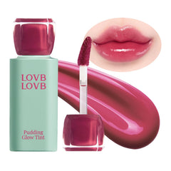 LOVB LOVB Pudding Glow tinte labial: empaque compacto para retoques diarios