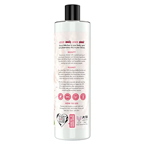Textura densa de Love Beauty and Planet genera espuma suave