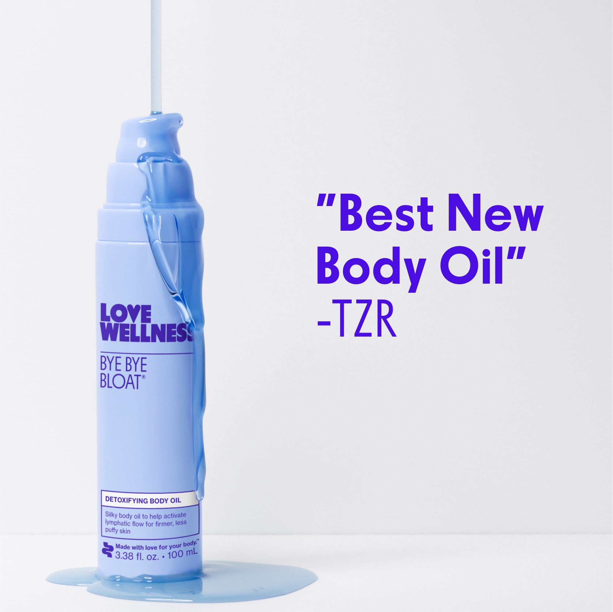 Love Wellness Uso post vuelo para hidratar y deshinchar suavemente