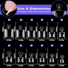LoveOurHome uñas de pie en 12 tallas para un ajuste cómodo