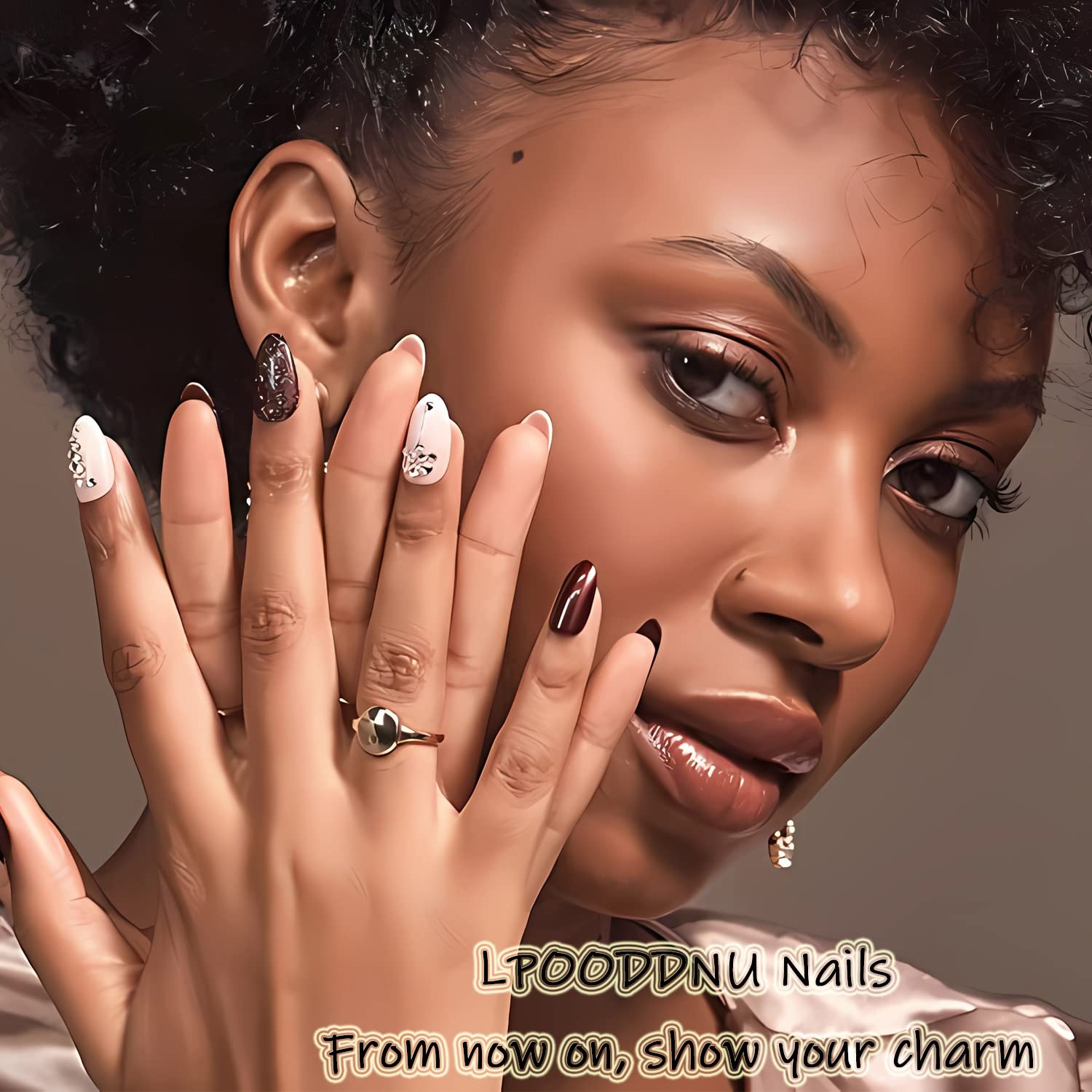 Uñas LPOODDNU fáciles de recortar y dar forma para un look personalizado.