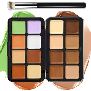 La paleta LSxia 16 colores crema para contornos suaves y naturales