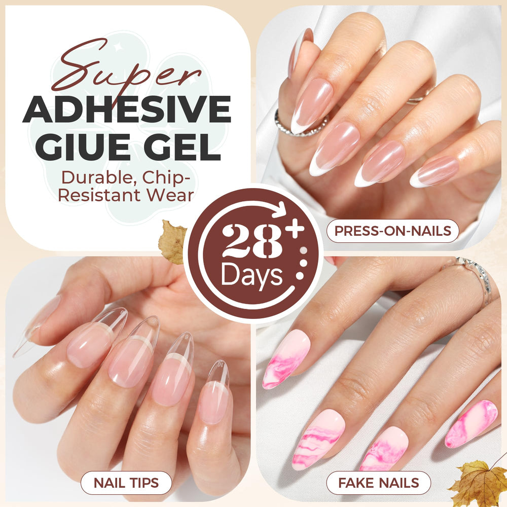 Luckyfairy aplicación con pincel preciso para fijar y extender uñas