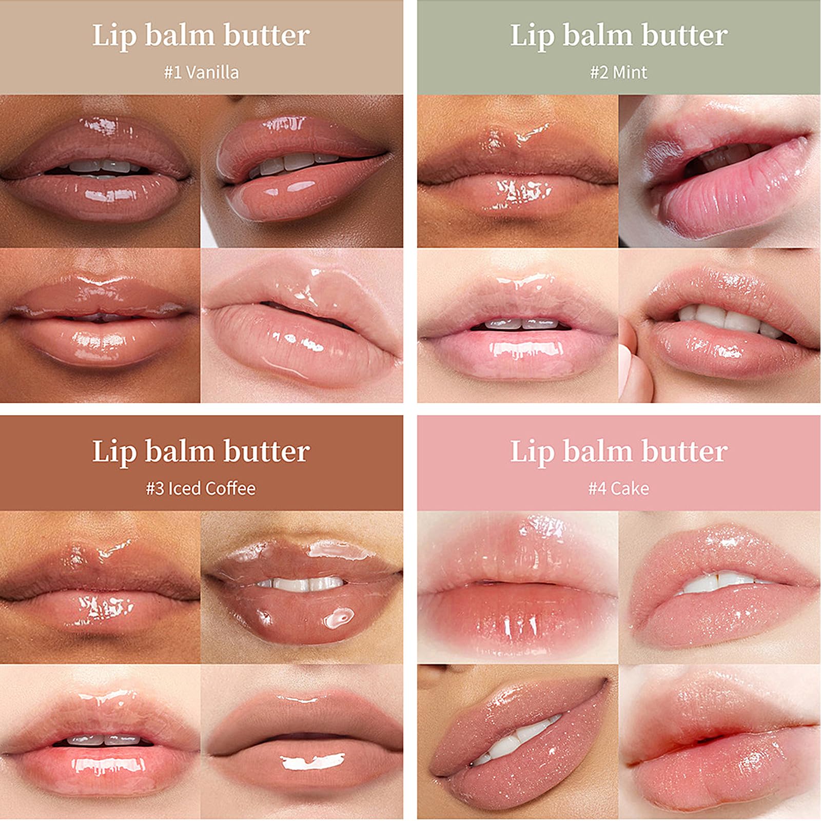 LuckNest balsamo labial con acabado brillante y efecto luminoso.