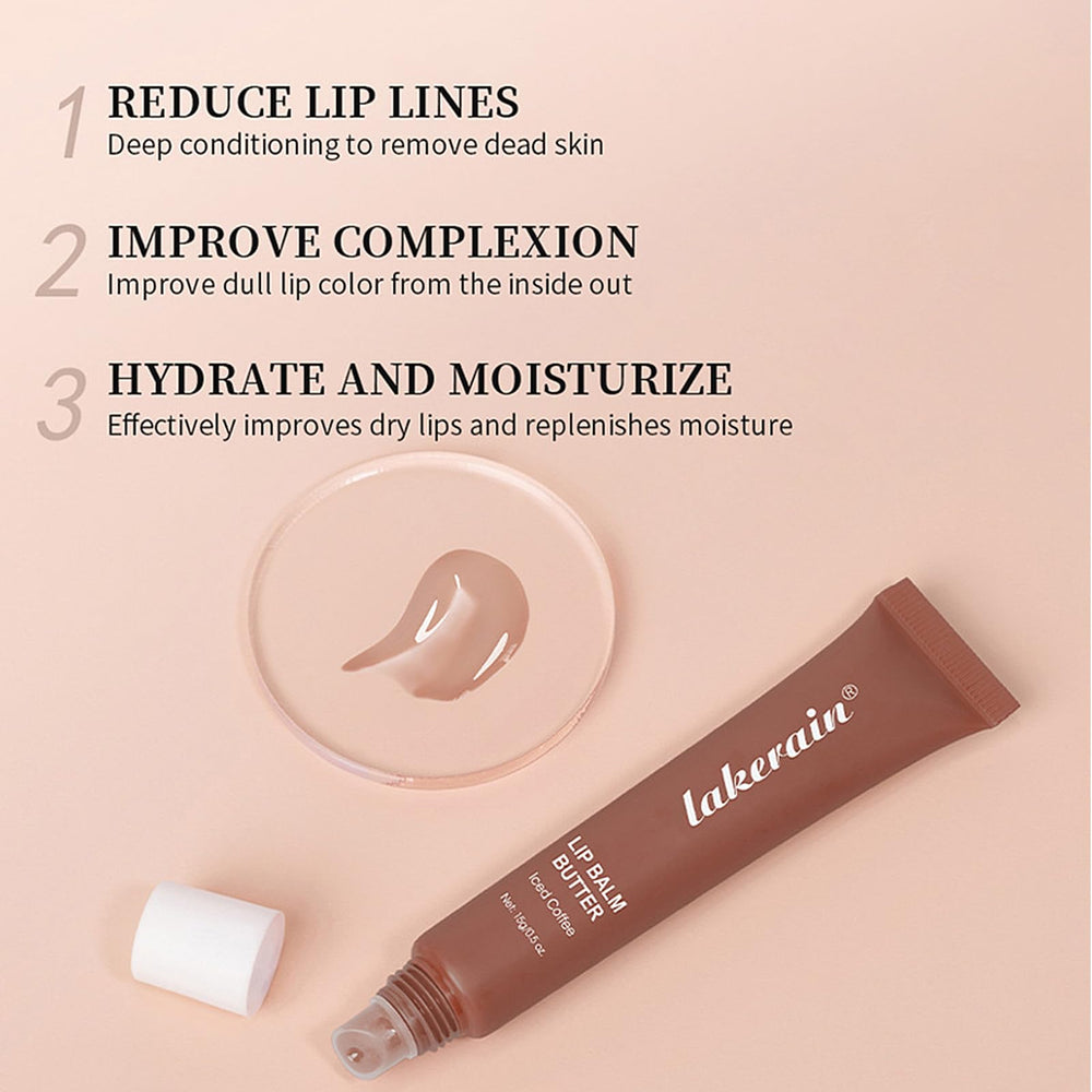LuckNest balsamo labial con aroma vainilla natural.