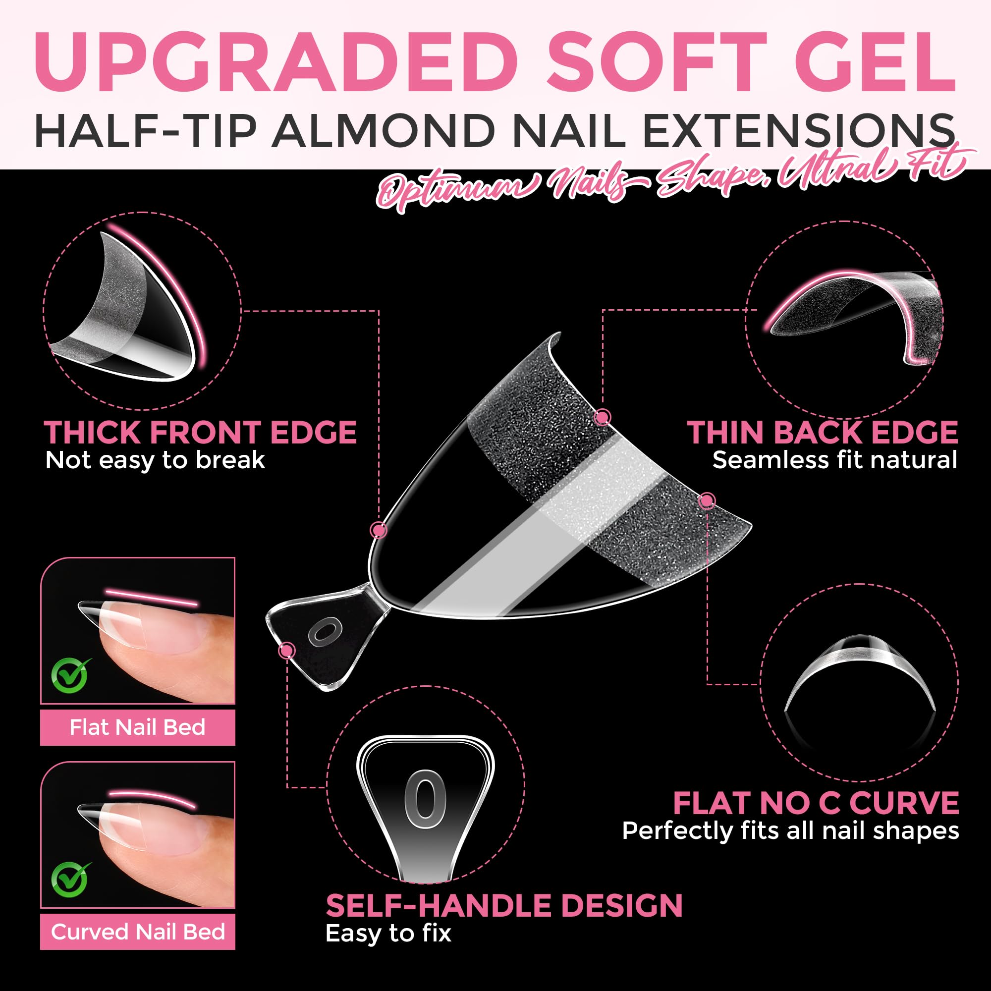 Luckyfairy Gel suave de alta calidad, sin olor y seguro para uñas