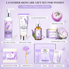 Loción corporal lavanda de LUCOTIYA, hidratación suave para piel seca.