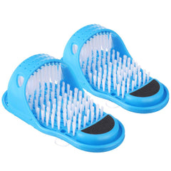 LUITON exfoliador de pies dos-unidades: limpieza suave en la ducha.