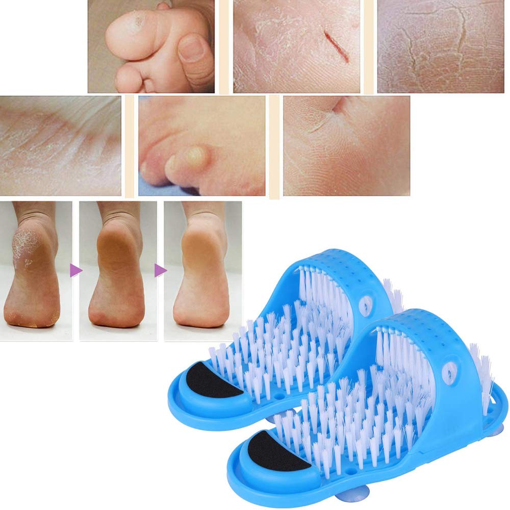 LUITON dos-unidades de cuidado para pies con masaje.