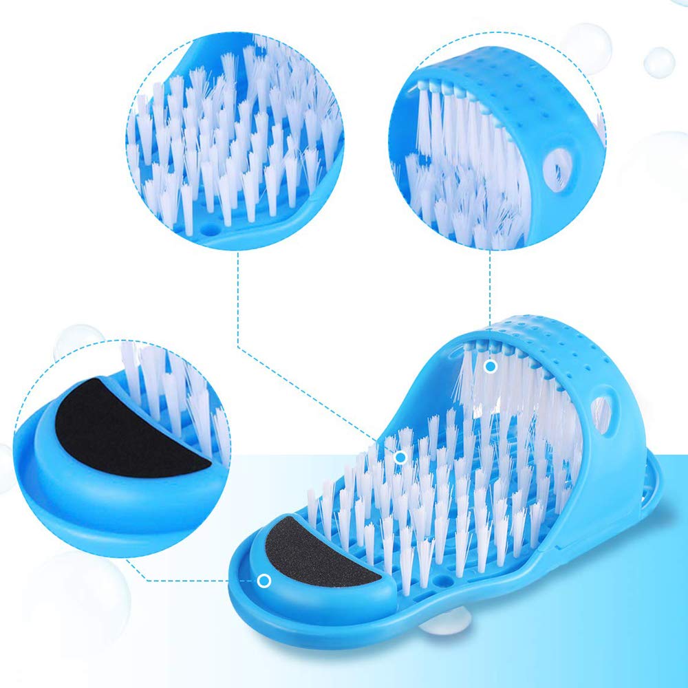 LUITON uso en ducha para cuidado rápido de los pies.
