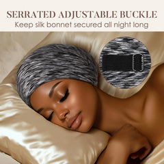 Gorro LULUSILK con diseño-para-todo-pelo-seda, compatible con todo tipo de cabello.