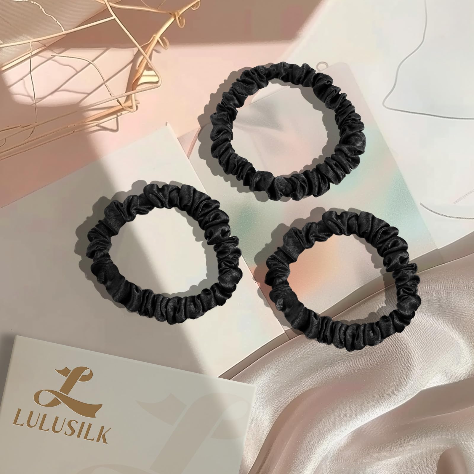 LULUSILK uso diario para dormir sin dañar el peinado.