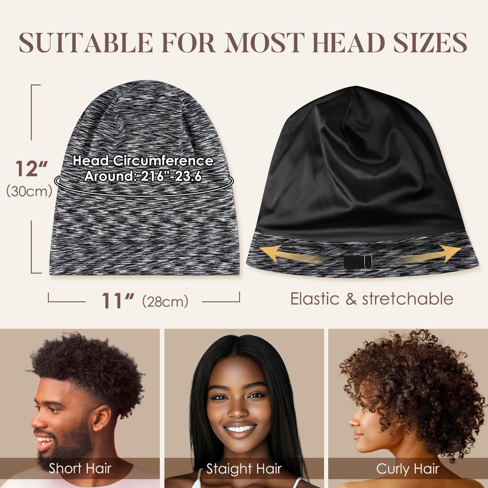 Gorro seda LULUSILK para uso diario, uso-diario-gorro-seda cómodo.