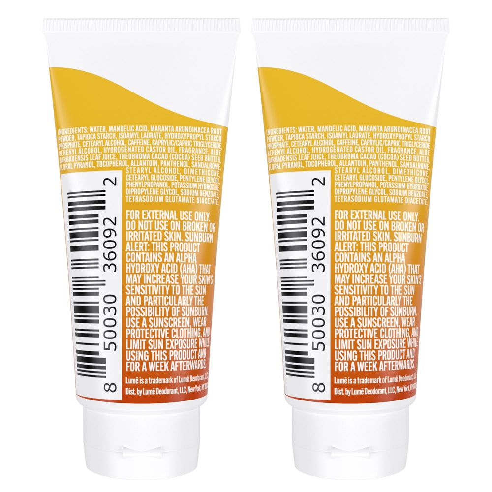 Lume aroma coco tostado, experiencia sensorial suave.