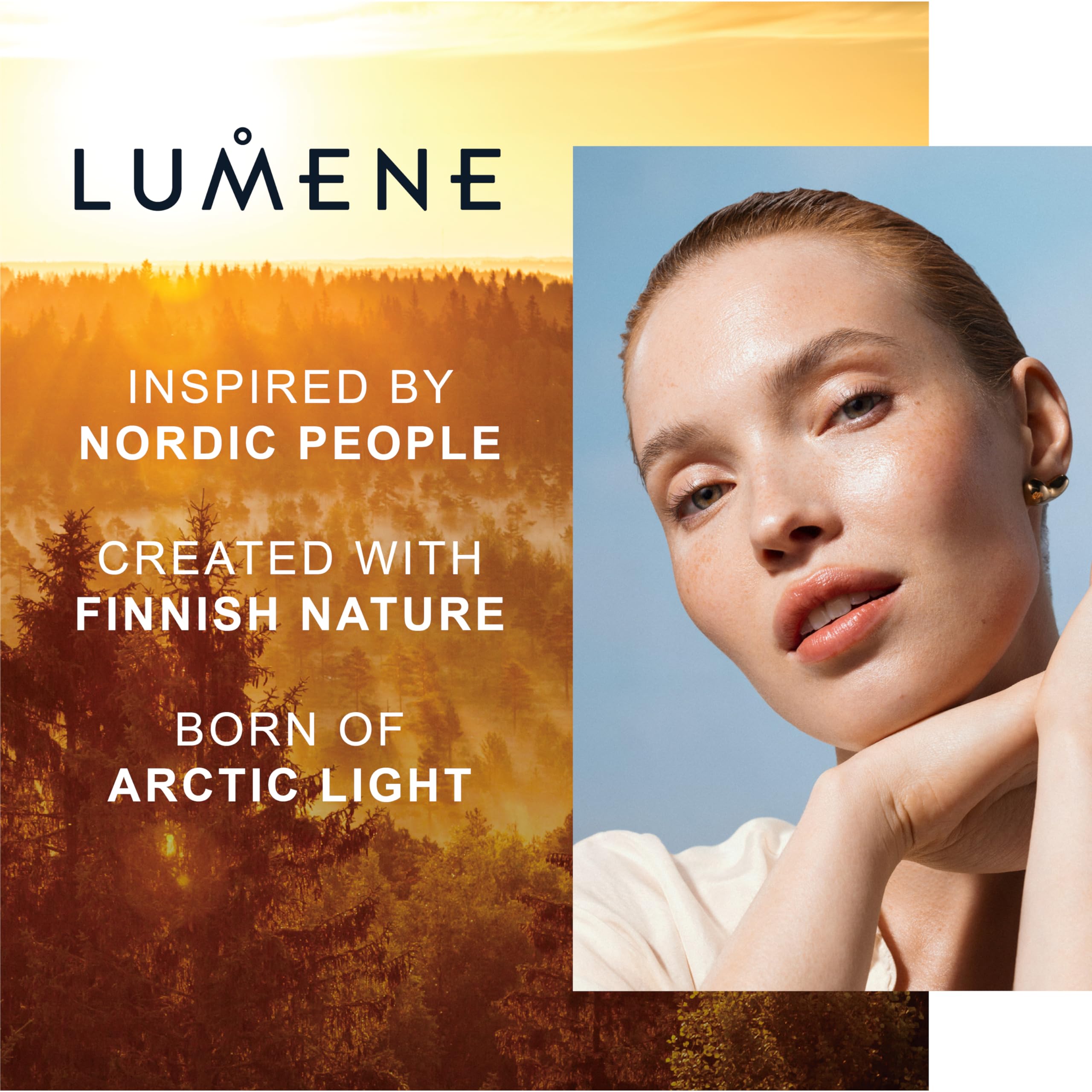 Lumene Nordic Bloom envase compacto para viaje diario