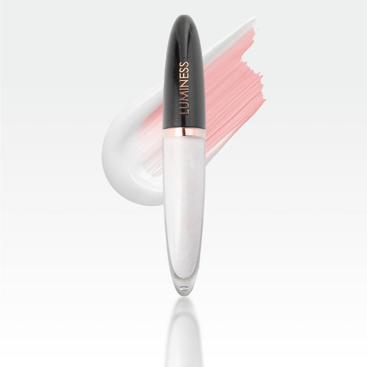 Luminess Miraje Líquido: botella que cambia de color para un rubor rosa natural